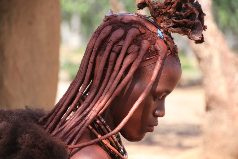 Himba Frau