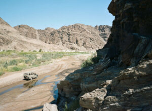 Hoanib Valley Camp Fahrt zum Camp