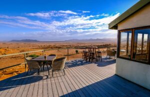 Namib Dune Star Camp Restaurant Terasse