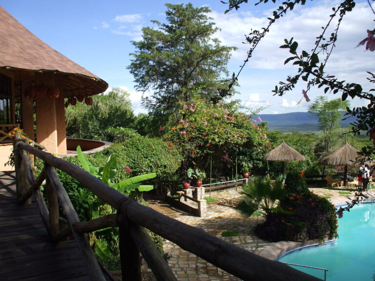 Masai Mara Sopa Lodge Außenbereich