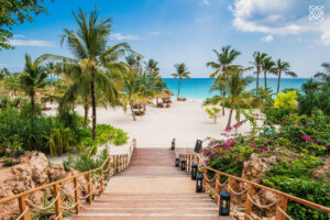 Zuri Zanzibar Blick auf Strand