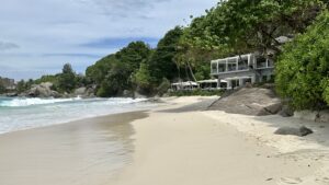 Carana Beach Hotel Mahe Strand